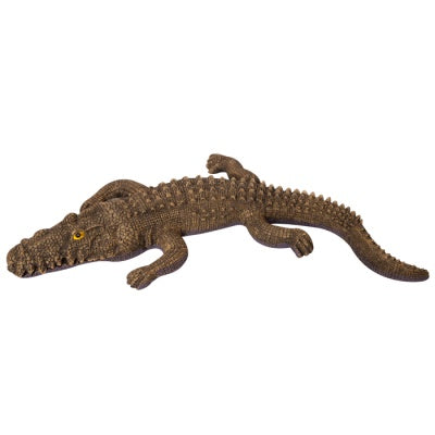 Aqua One Ornament Sunbathing Crocodile 17 x 26 x 3cm