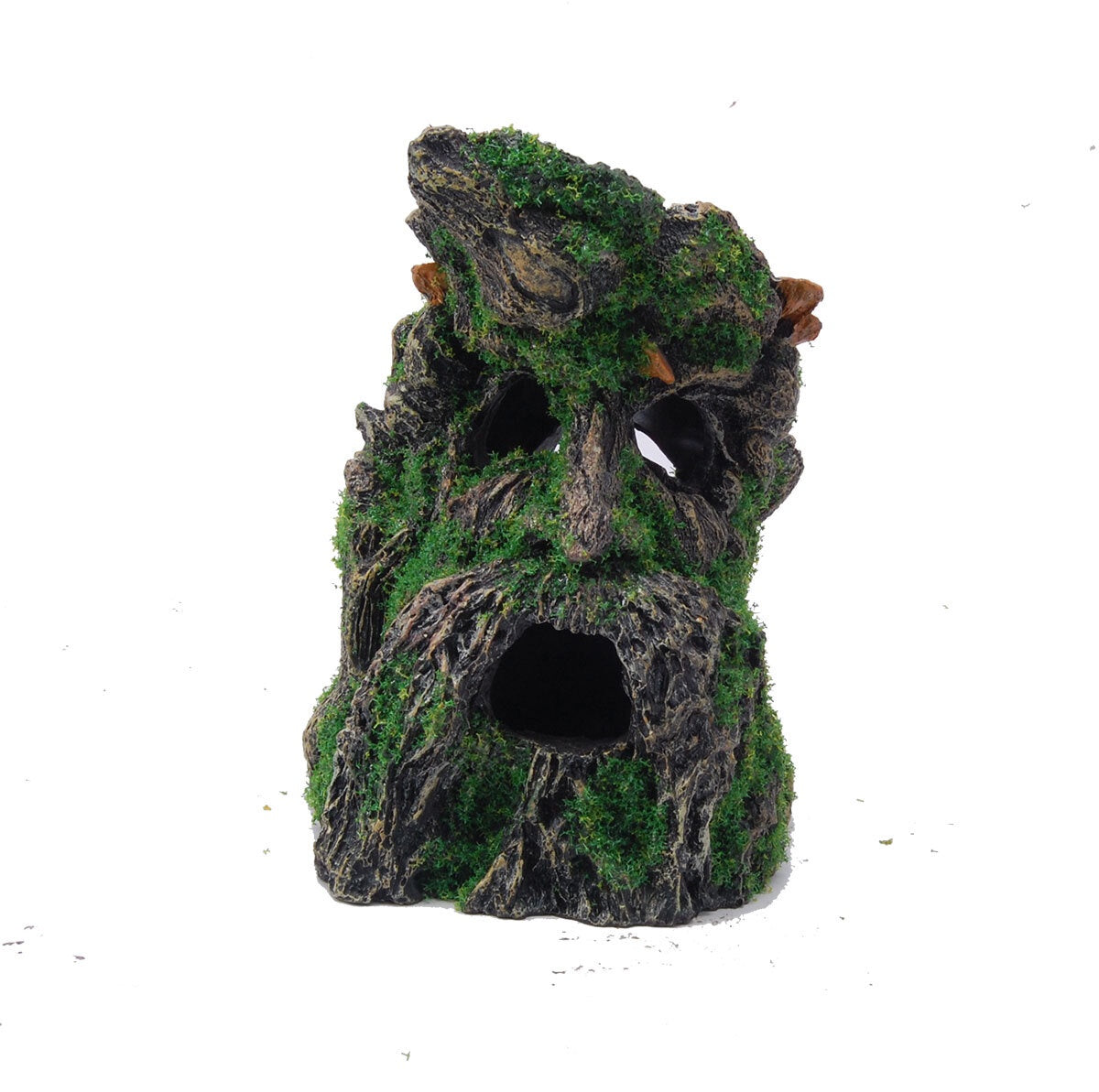 Aquatopia Tree Stump Face with Moss