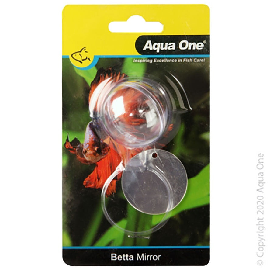 Aqua One Betta Mirror With Float Acrylic 17cm