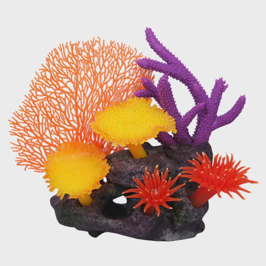 Aqua One Ornament Copi Coral Multicolour Gorgonian 25 x 18 x 20cmh
