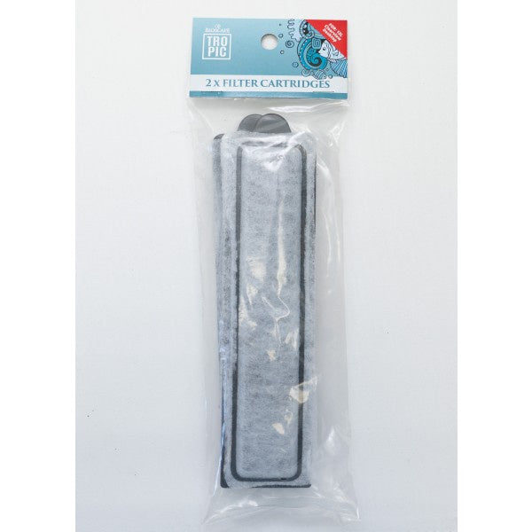 Bioscape Replacement 3 Stage Filter Cartridge 2pk suits Bioscape Tropic Betta Aquarium