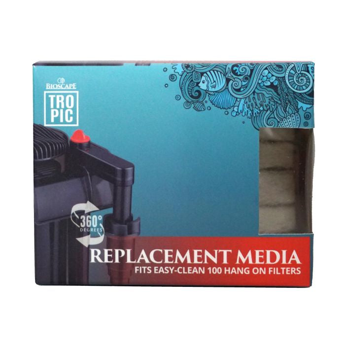 Bioscape Tropic Replacement Foam for 'Easy Clean' Hang On Filter