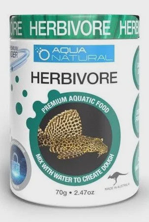 Aqua Natural Herbivore Dough Mix 70g