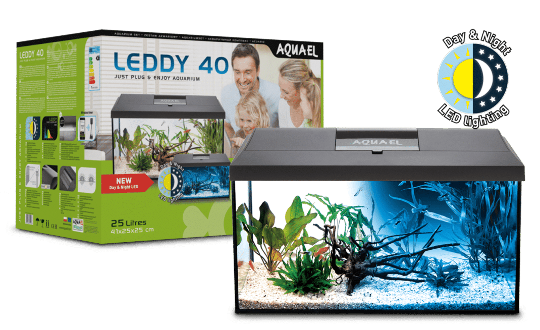 Aquael Leddy Day & Night 40  Aquarium Set
