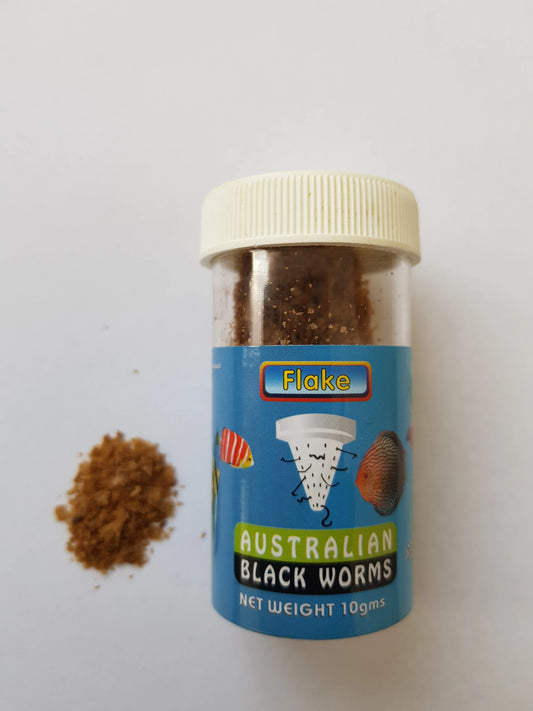 Black Worm Fry Flake 10gm