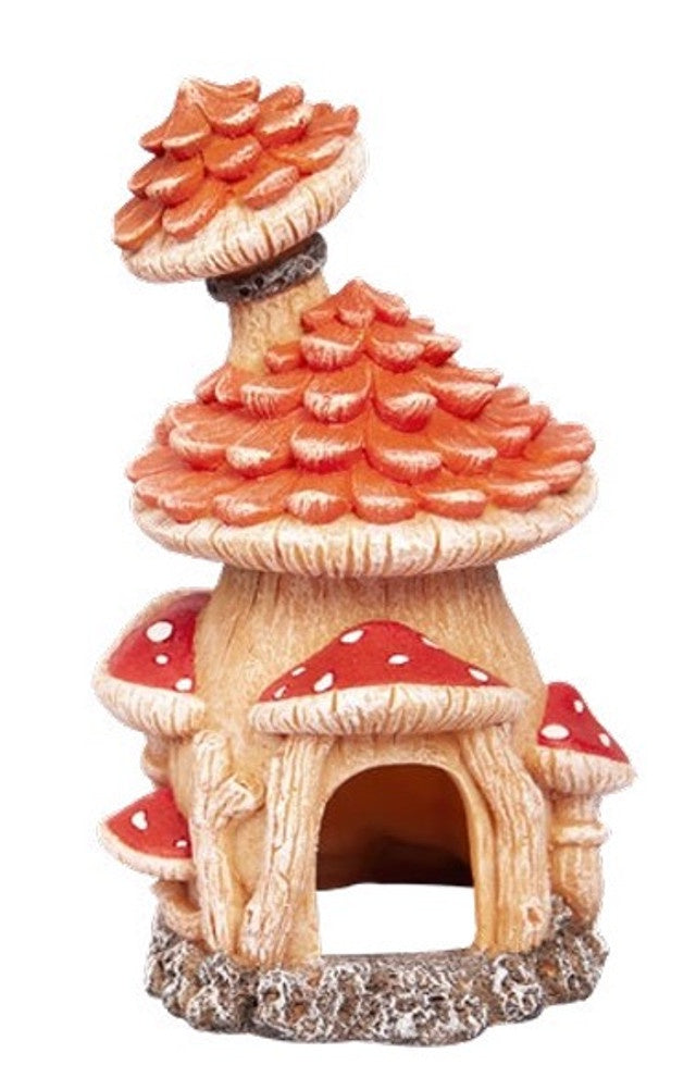 Ornament Aqua One Fairy Mushroom House