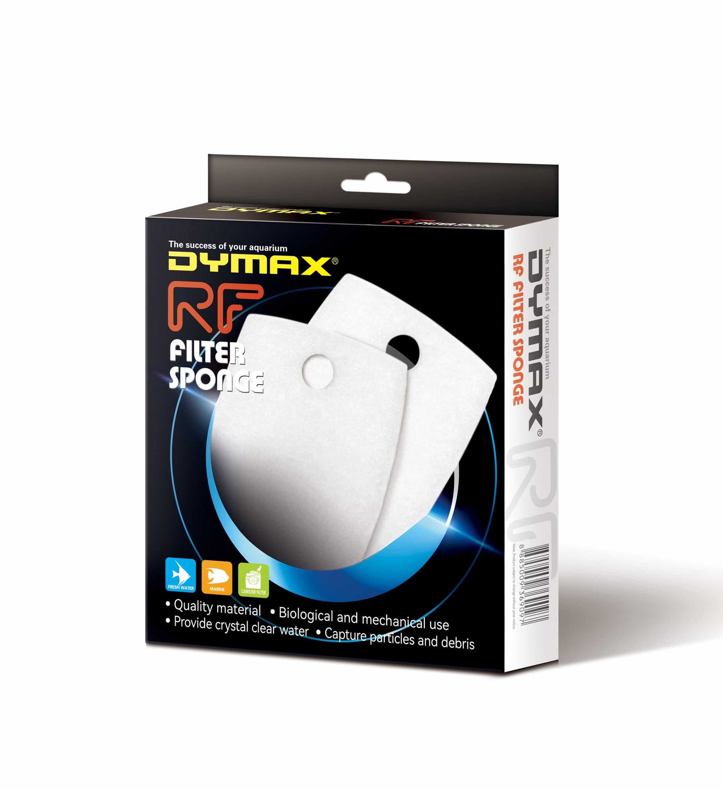 Dymax RF Filter Replacement Sponge
