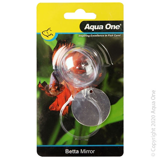 Aqua One Betta Mirror With Float Acrylic 17cm