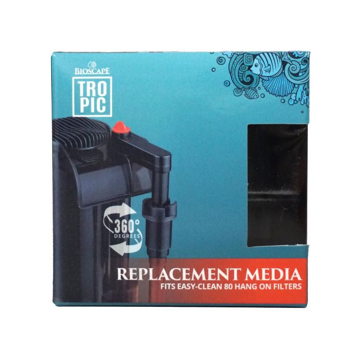 Bioscape 320L/h Hanging Filter Replacement Carbon Cartridge 2pk