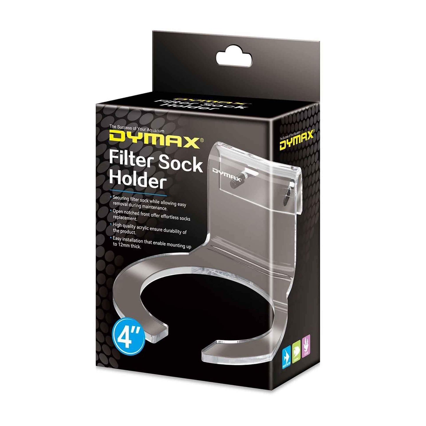 DYMAX Single Filter Sock Holder 4"