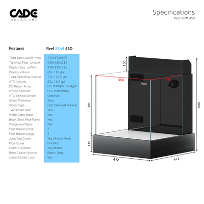 CADE Reef Mini S2/M - Available for in-store pickup only