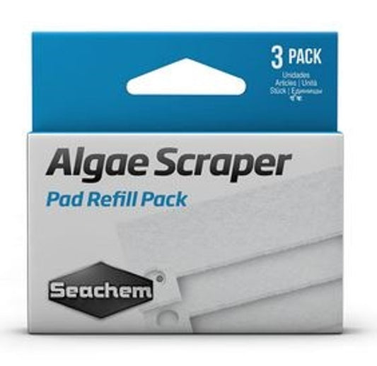 SEACHEM Algae Scraper Replacement Scrubber Pad 3 pack