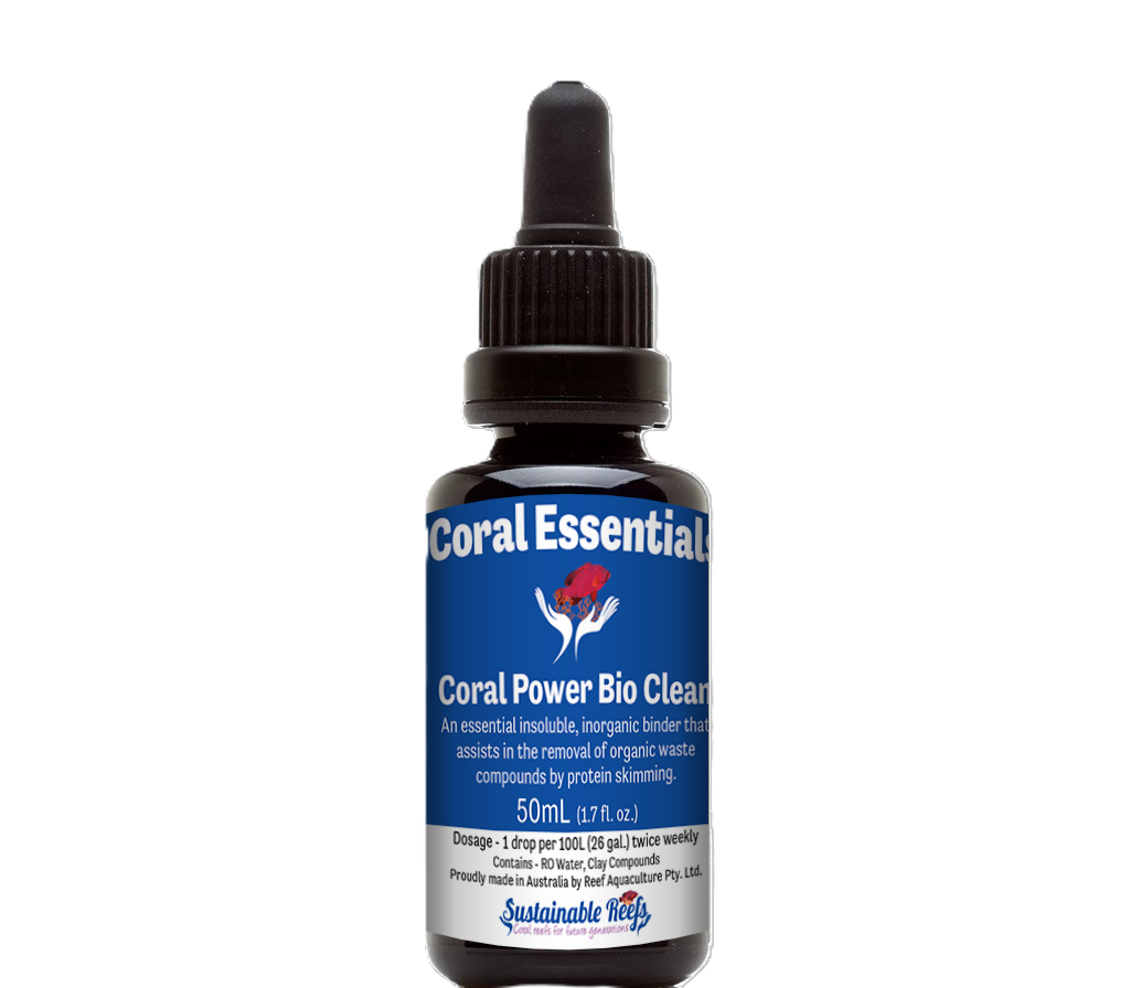 Coral Essentials Coral Power Bio Clean 50ml – The Aquarium Centre
