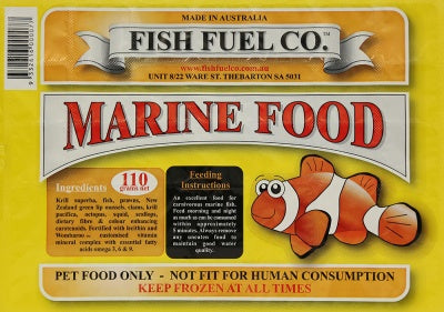 Fish Fuel Co. Frozen Marine Food