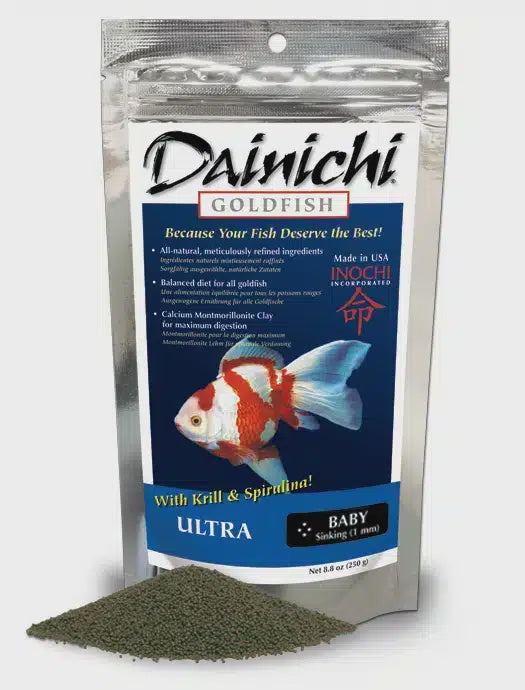 Dainichi Goldfish Ultra 250g Baby (1mm) Sinking Pellets