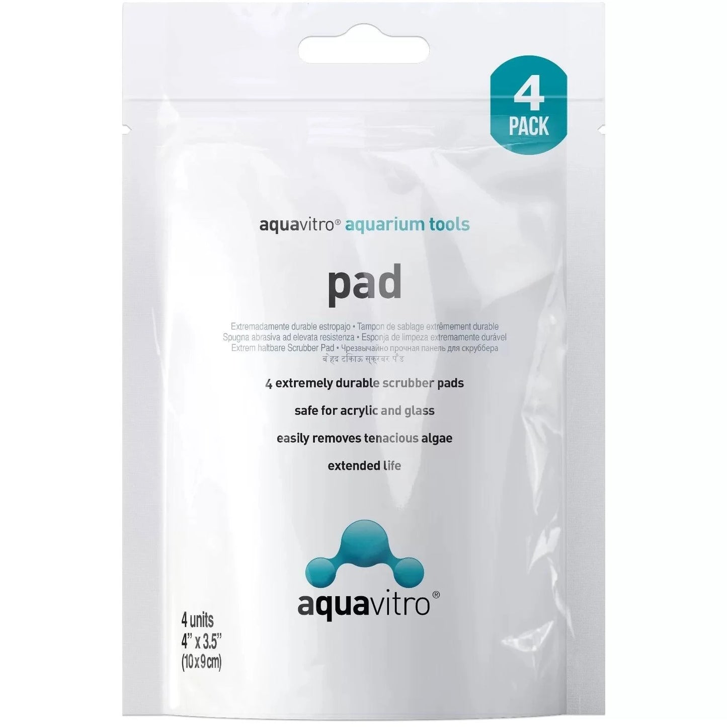 Aquavitro Algae Pad - 4 Pack