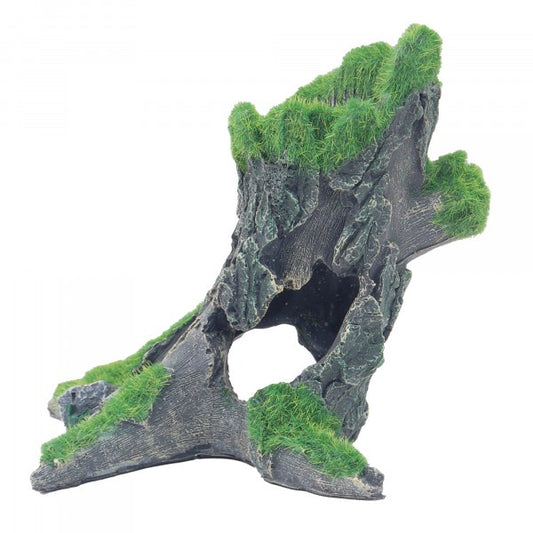 Ornament Bioscape Moss Leaning Tree Trunk
